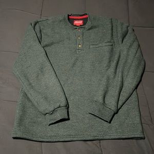 Men’s size a large Coleman Green sweater!